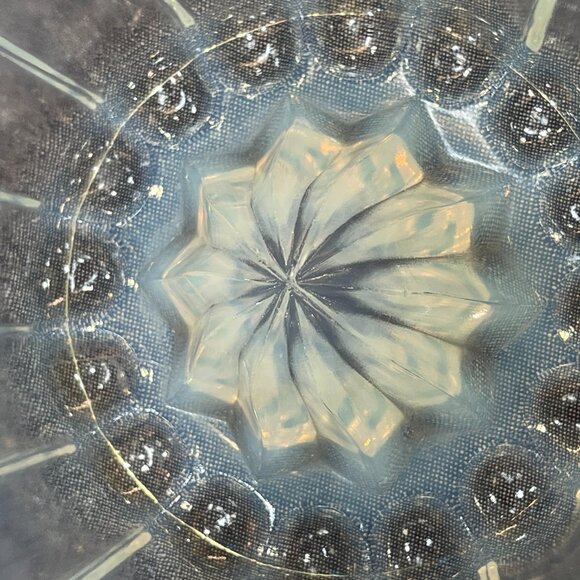 Vintage Opalescent Citrus Reamer — H.C. Fry “Pearl Glass,” c. 1920s - Picture 9 of 16